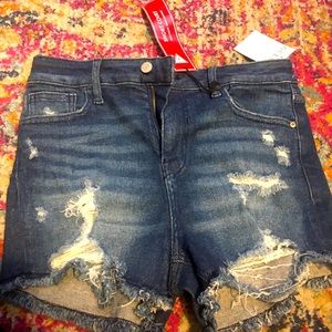 Guess, Dark wash jean shorts